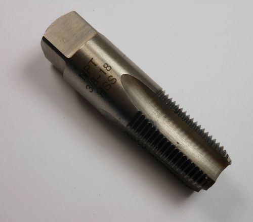 Standard Pipe Tap 3/8-18 NPT 4FL HSS Regular Hook 2-9/16&#034; OAL &lt;1401&gt;