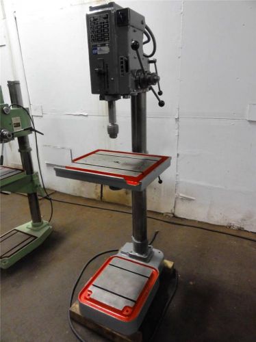 Solberga senr7 geared head column drill press 8 spindle speed adj head &amp; table for sale