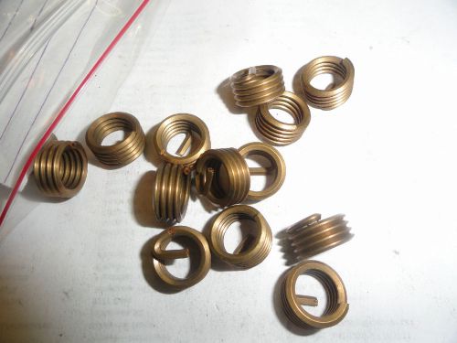 7/16-14 X 1D (.438&#034;) Phosphorous Bronze Free Running Inserts, 1185-7BN-438