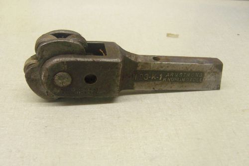 Armstrong 3-K-1 three way knurning tool