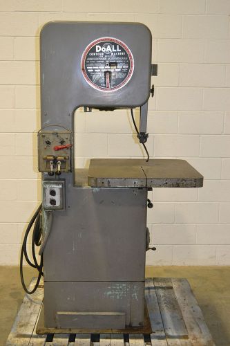 DoAll 1612-U 16&#034; Vertical Band Saw