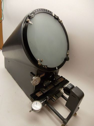 12&#034; MICRO-VU Bench Top Optical Comparator Model 500HP COMES WITH SOME TOOLING