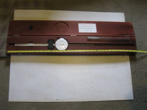 starrett 8&#034; travel dial indicator.very good condition.