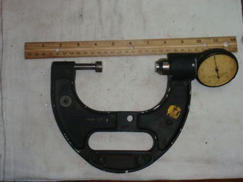 Sheffield 2 7/8&#034; - 4 1/4&#034; snap gage .0001&#034;  .045&#034; dial indicator range for sale