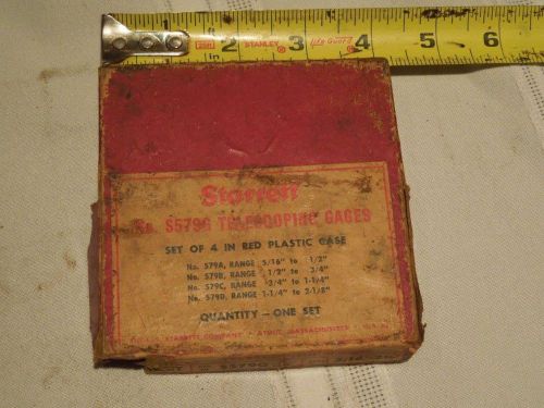 Starrett s579g Telescoping Gage Set Range 6/16-2 1/8&#034;