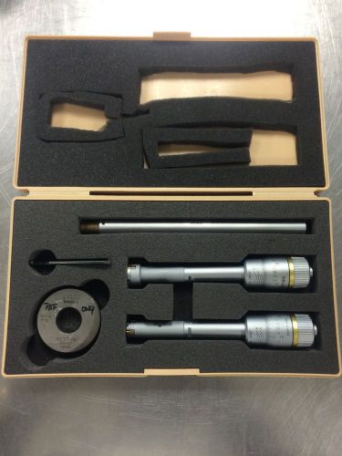 Mitutoyo 368-917 holtest vernier inside micrometer, complete unit set for sale