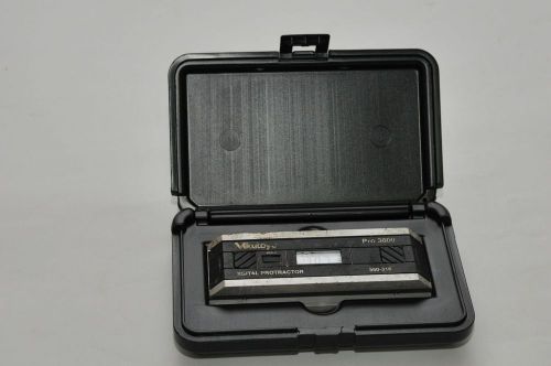 Mitutoyo pro3600 digital protractor for sale