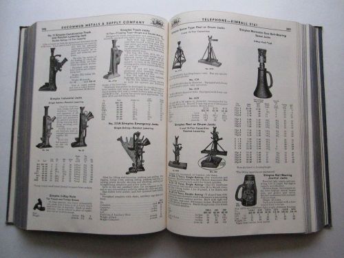 DUCOMMUN METALS &amp; SUPPLY CO 1952 CATALOG - LOS ANGELES METALS STOCK LIST STEEL