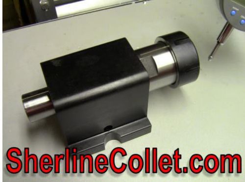 Headstock er32 .0005&#034; tir collet chuck spindle for sherline lathe mill for sale