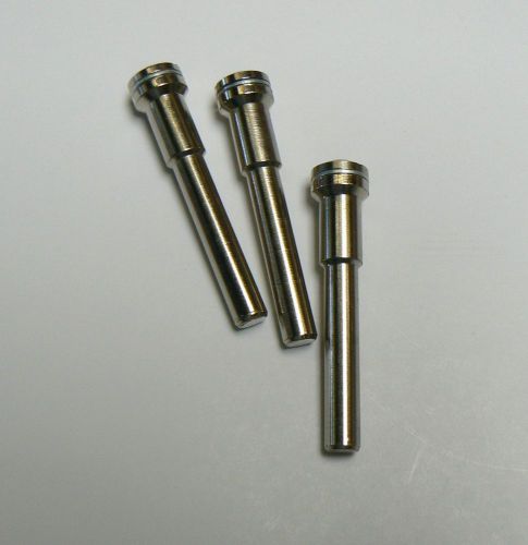 3MANDRELS 1/4&#034; SHANK 1/4&#034; SCREW REINFORCED 2-1/8&#034; LONG