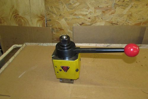 Dorian Thru Coolant Tool Post V50TC Aloris Style Quick Change 17-32&#034; Swing