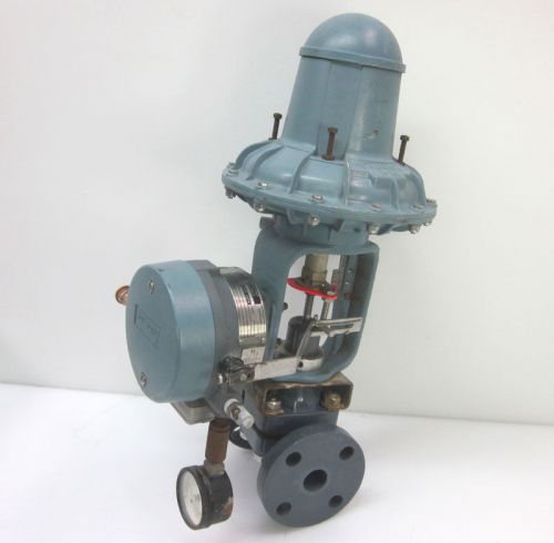 Foxboro Current to Air Positioner Control Valve P-25 E69P-BI9V Pneumatic 4-20 mA