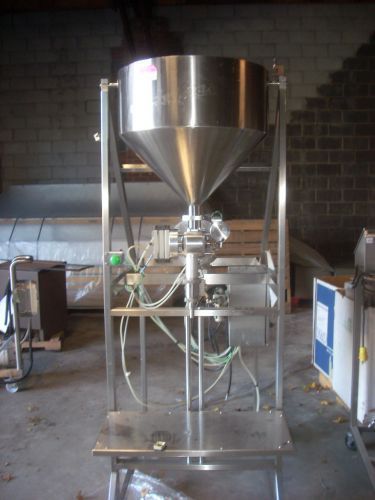 Filling systems limited pneumatec large stainless steel piston filler for sale