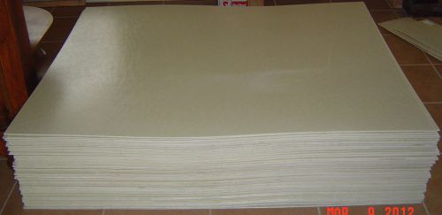 Lot of 100 NEW LAMINATED FIBERGLASS REINFORCED PLASTIC SHEETS 48&#034; x 60&#034;