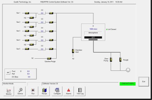 Computer and software retrofit for plasmaquest rie system astex mks for sale