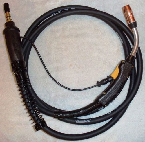 New Bernard 400 Amp Mig Welding Gun 15 Ft Miller Feeder  Q4015AE8EM