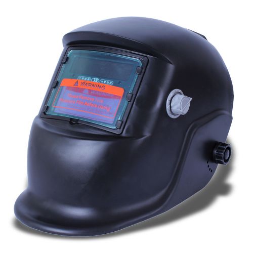 Auto Darkening Solar Welding Helmet Mask with Grinding Function black #7 KJ