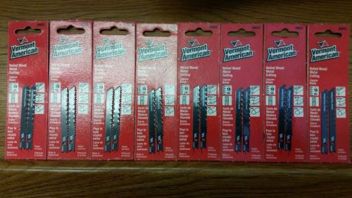 8 Packs - Vermont American 2-3/4&#034; 10TPI Jigsaw Blade, 2-Pack