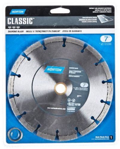 St. Gobain Abrasives 70184681779 Norton Classic Diamond Blade, 7&#034; Diameter x