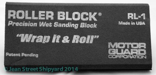 MOTOR GUARD AUTO MARINE RL-1 ROLLER BLOCK SANDING BLOCK NEW