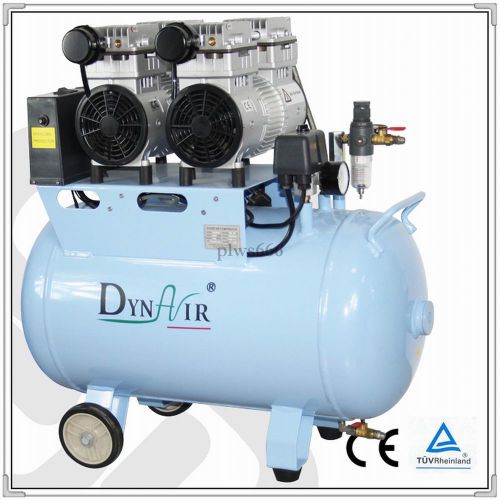 3pcs  dynair dental oil free silent air compressor da7002 ce fda approved for sale