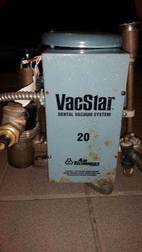 DENTAL AIR TECHNIQUES VACSTAR 20 VACUUM PUMP