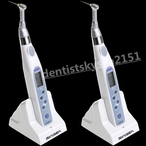 2x Mini Wireless Endo Motor Dental Root Canal Handpiece Reduction 16:1 Endodonti