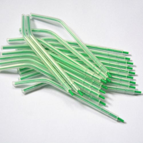 New 100 PCS Dental Disposable Spray Nozzles Tips For 3-Way Air Water Syringe