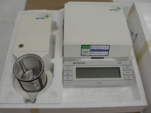 Mettler MT5 Analytical Micro Balance 5.1g / 0.001mg