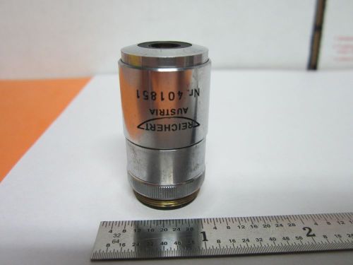 FOR PARTS MICROSCOPE OBJECTIVE REICHERT AUSTRIA EPI 28X OPTICS BIN#B3-D-12