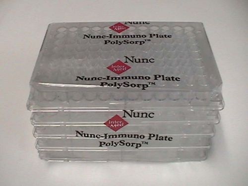 Nunc inter med nunc - immuno plate; polysorp model; 15 plates for sale