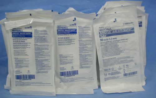 47 Covidien/Tyco Kendall Argyle Salem Sump Tubes - 2 Types/Sizes