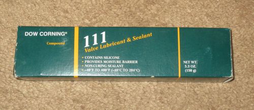 NEW in BOX NIB DOW CORNING 111 VALVE LUBRICANT &amp; SEALANT 5.3OZ TUBE