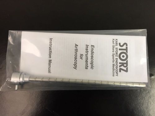 Karl Storz 28163SB Graduated Operating Sheath f/ 2816SF Foraminoscope 6.5mmx18cm