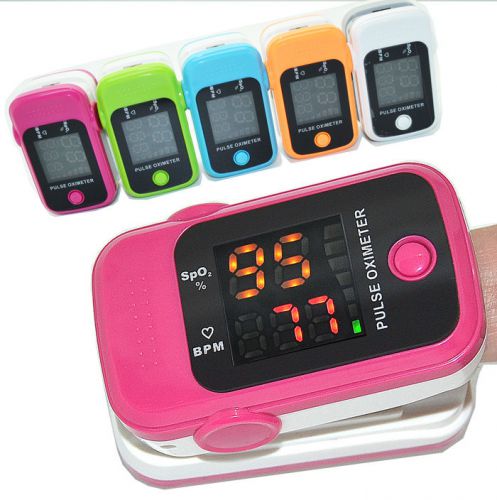 Led finger pulse oximeter blood oxygen spo2 saturation oximetro monitor free p&amp;p for sale