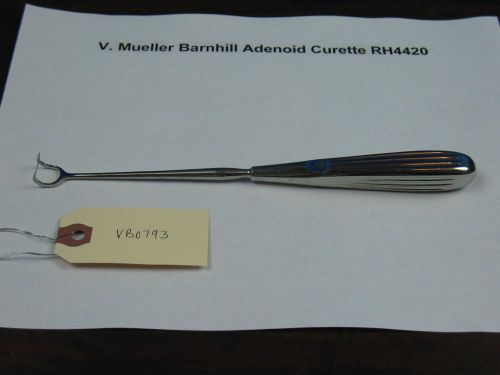 V. mueller barnhill adenoid curette  rh 4420 rh4420 for sale