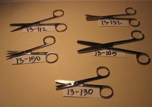 OPERATING SCISSOR SET OF 5 (13-130,13-112,13-105,13-132,13-150) (P)