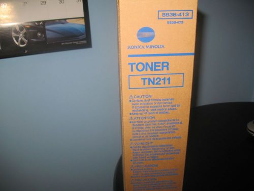 KONICA MINOLTA TN-211 BLACK TONER CARTRIDGE 8938-413