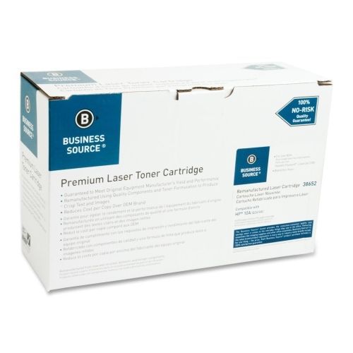 Business Source Remanufactured HP 10A Toner Cartridge -Black -Laser  - BSN38652