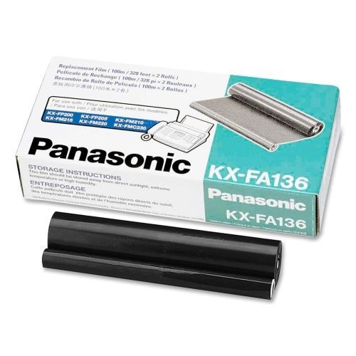 Panasonic Ribbon - Black - Thermal Transfer - 330Pg - 2 / Box - PANKXFA136