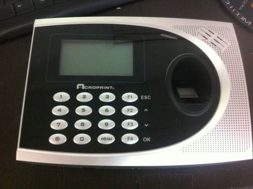 Acroprint timeQplus Biometric 01-0252-000