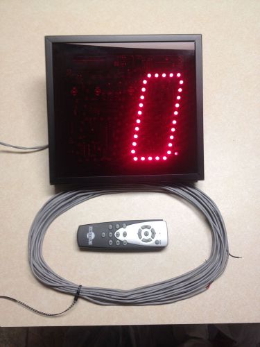 Microframe 5220 2 Digit Count Down Count Up Timer Display System  USED Tested