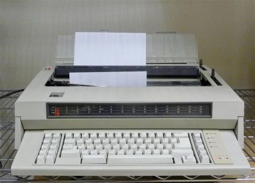 Ibm wheelwriter 5 electric typewriter for sale