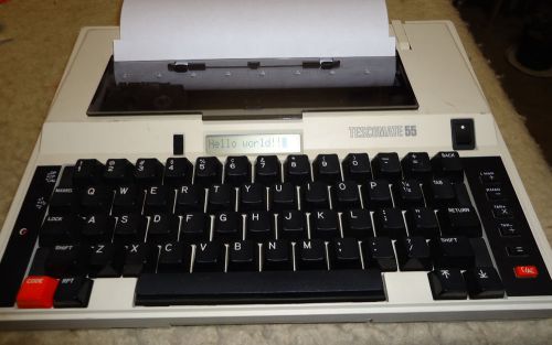 Tescomate 55 (Silver Reed EXD 10) Typewriter