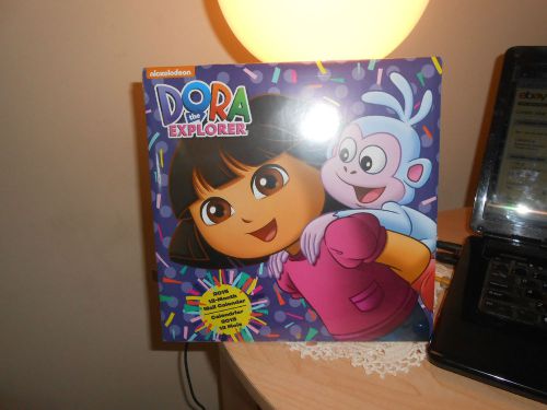 DORA THE EXPLORER 2015 10x10 Kids Wall 12 Months Calendar NEW -SEALED !