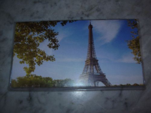 2015 - 2016 Two year pocket calendar - 24 months - Paris Eiffel Tower cover desi