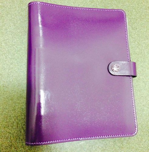 Filofax Original Purple Patent A5