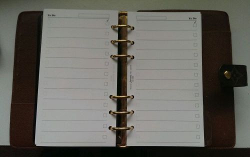 &#039;TO DO LIST&#039; REFILL INSERT FITS LOUIS VUITTON MEDIUM AGENDA