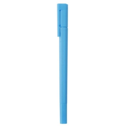 MUJI Moma Aqueous Hexagonal Twin Color Pen with clip (Light blue) Japan WoW