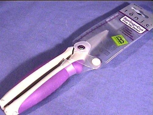 New Tonic Studios Scissors Model 404 Spring Cut Fine Tip Detail Kushgrip 6.5&#034;